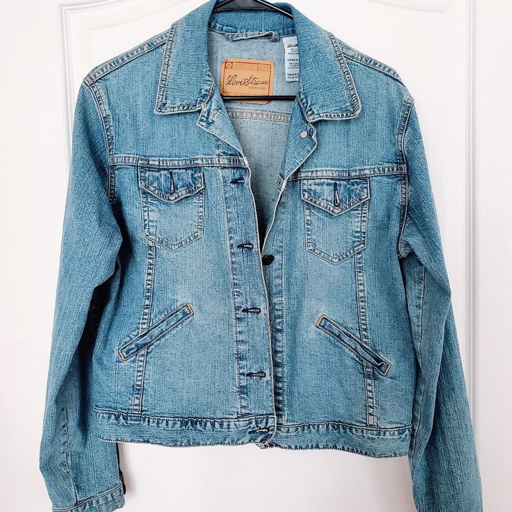 Levis Vintage Custom Graphic Denim Jacket